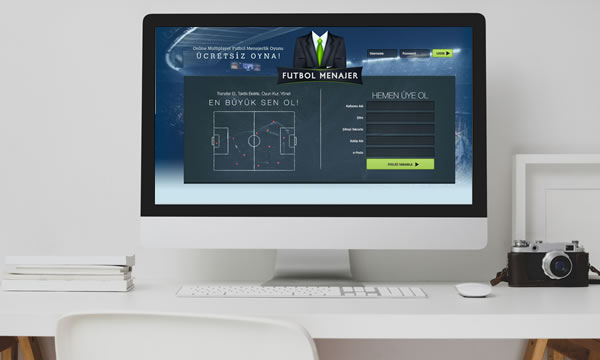Futbol Menajer – Web Sitesi Yapımı