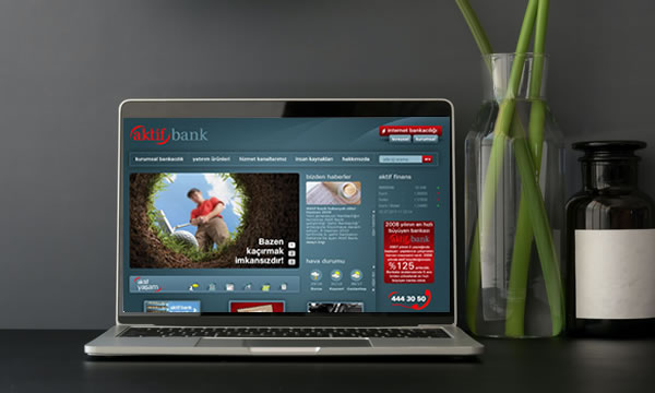 Aktif Bank – Web Sitesi Yapımı