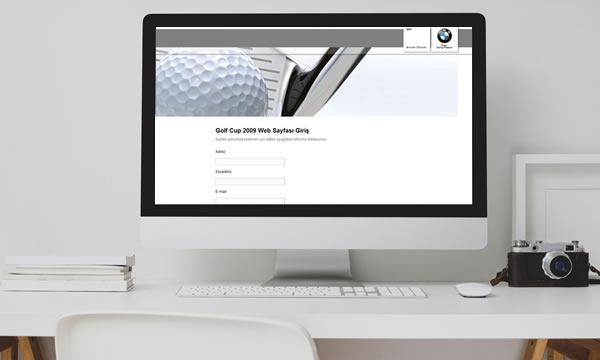 BMW Golf Cup – Web Sitesi Yapımı