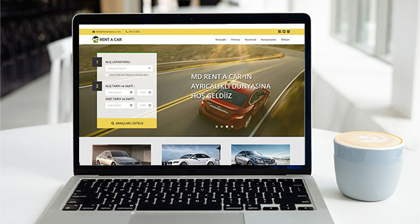 RENT A CAR – Web Sitesi Yapımı